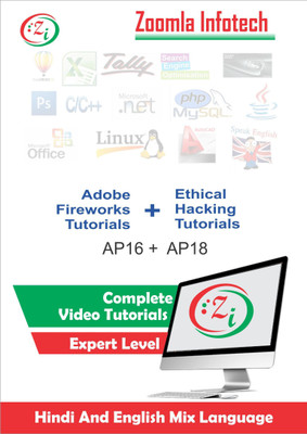 Zoomla Infotech Excellent Adobe Fireworks Tutorials for Designers & ETHICAL HACKING - Details, Tools, Tips and Tricks Learning DVD/CD in Hindi(DVD/CD)
Zoomla Infotech Excellent Adobe Fireworks Tutorials for Designers & ETHICAL HACKING - Details, Tools, Tips and Tricks Learning DVD/CD in Hindi(DVD/CD)