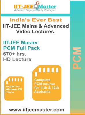 IITJEEMaster IIT JEE Video Lectures : Physics, chemistry & maths For 2 year in SD-Card | (For windows OS phone)(SD-card)
IITJEEMaster IIT JEE Video Lectures : Physics, chemistry & maths For 2 year in SD-Card | (For windows OS phone)(SD-card)