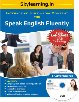 Skylearning.In Speak English Fluently CD/DVD(Speak English Fluently CD/DVD Combo Pack)
Skylearning.In Speak English Fluently CD/DVD(Speak English Fluently CD/DVD Combo Pack)