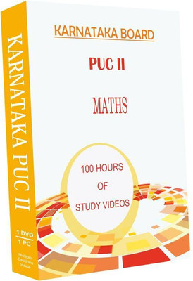 AVNS INDIA Karnataka PUC II - Maths Full Syllabus Teaching Video (DVD) (for English Medium Students)(DVD)
AVNS INDIA Karnataka PUC II - Maths Full Syllabus Teaching Video (DVD) (for English Medium Students)(DVD)
