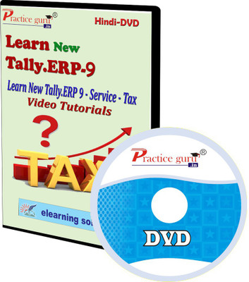 Practice Guru New Tally.Erp 9 Service Tax Video Tutorial(CD)