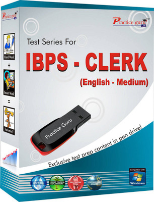 Practice Guru IBPS Clerk(Pen Drive)