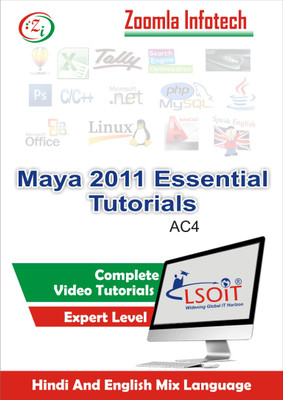 LSOIT Learn Maya 2011 Software Video Tutorials in Hindi Language, Total 243 Lectures and Total Duration 23 Hours(DVD)
LSOIT Learn Maya 2011 Software Video Tutorials in Hindi Language, Total 243 Lectures and Total Duration 23 Hours(DVD)