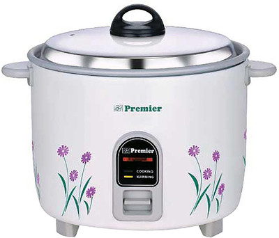 Premier 22E Electric Rice Cooker(2.2 L, White)