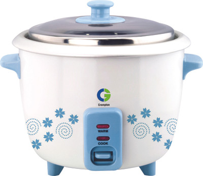Crompton MRC11 Electric Rice Cooker(1 L, White and blue) 
Crompton MRC11 Electric Rice Cooker(1 L, White and blue)