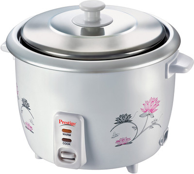 Prestige 41292 Electric Rice Cooker(1.8 L, White)