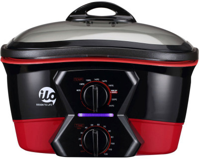 Ilo 187141001 Rice Cooker, Air Fryer, Deep Fryer, Egg Cooker, Food Steamer(5 L, Red, Black, Pack of 4), Black;red
Ilo 187141001 Rice Cooker, Air Fryer, Deep Fryer, Egg Cooker, Food Steamer(5 L, Red, Black, Pack of 4), Black;red