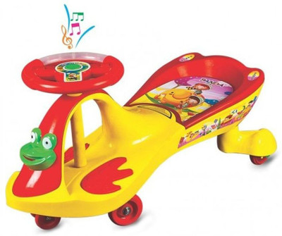 Panda Car Non Battery Operated Ride On, Multicolor