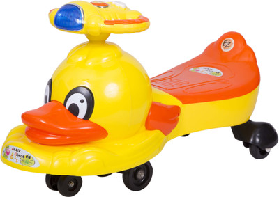Ez' Playmates Magic Duck Yellow Car Ride On