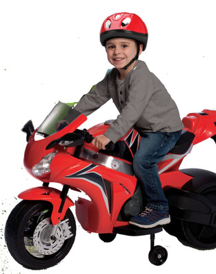 Toyhouse Officially Licensed Honda Bike 6V Rechargeable Bike Battery Operated Ride On(Red), Multicolor
Toyhouse Officially Licensed Honda Bike 6V Rechargeable Bike Battery Operated Ride On(Red), Multicolor