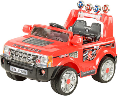 Toyhouse Battery Operated Ride On Car Battery Operated Ride On(Red)