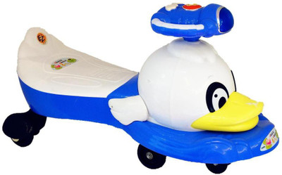 Ez' Playmates Magic Duck Blue Car Ride On