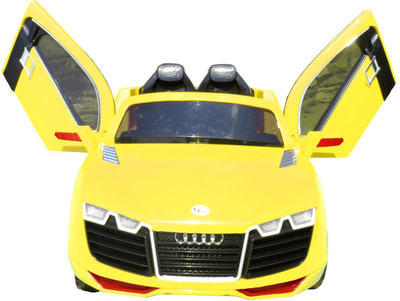 Toyhouse 2.4G Lighted Wheels Double Motor R8 Sports Rechargeable Car Battery Operated Ride On(Yellow)
Toyhouse 2.4G Lighted Wheels Double Motor R8 Sports Rechargeable Car Battery Operated Ride On(Yellow)