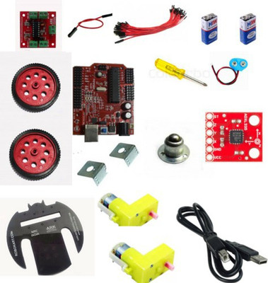 Robokart Accelerobotics Complete Kits with Arduino Electronic Components Electronic Hobby Kit
Robokart Accelerobotics Complete Kits with Arduino Electronic Components Electronic Hobby Kit