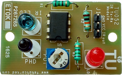 Technology Uncorked Infrared Transmitter Receiver Module for Obstacle Detection Educational Electronic Hobby Kit
Technology Uncorked Infrared Transmitter Receiver Module for Obstacle Detection Educational Electronic Hobby Kit