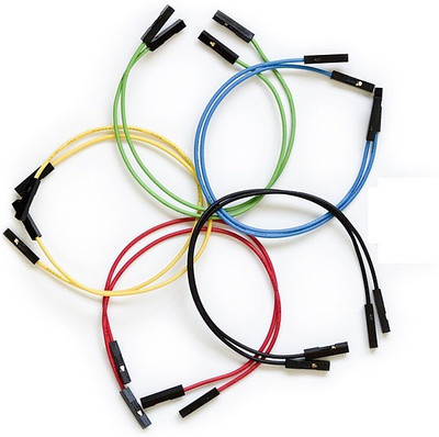 SunRobotics 25 Pcs of Female-Female Jumper Wires Electronic Components Electronic Hobby Kit
SunRobotics 25 Pcs of Female-Female Jumper Wires Electronic Components Electronic Hobby Kit