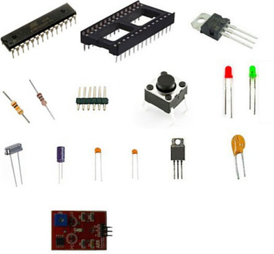 Robokart Barebones Arduino Circuit with IR sensor without Breadboard Electronic Components Electronic Hobby Kit