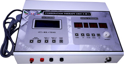 SOS I.F.T + U.S. + T.E.N.S. + M.S (4 in 1) 125 Prog. Digitalsonic Muscle Stimulator Electrotherapy Device(SOS-132)
SOS I.F.T + U.S. + T.E.N.S. + M.S (4 in 1) 125 Prog. Digitalsonic Muscle Stimulator Electrotherapy Device(SOS-132)