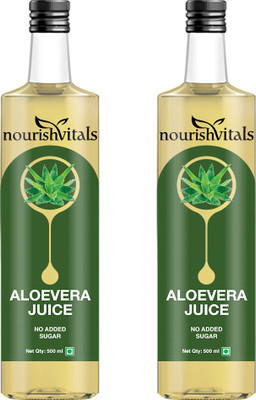 NourishVitals Aloevera Juice - No Added Sugar (Pack Of 2) Energy Drink(2x250 ml, Citrus Flavored)
NourishVitals Aloevera Juice - No Added Sugar (Pack Of 2) Energy Drink(2x250 ml, Citrus Flavored)