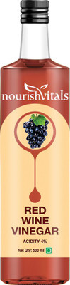 NourishVitals Red Wine Vinegar, - Raw, Unfiltered & Undiluted Energy Drink(500 ml, Citrus Flavored)
NourishVitals Red Wine Vinegar, - Raw, Unfiltered & Undiluted Energy Drink(500 ml, Citrus Flavored)