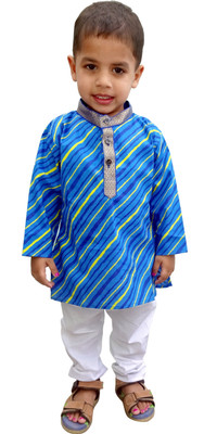 RTD Boys Kurta and Pyjama Set, Blue