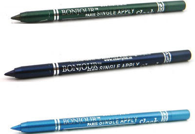 Bonjour Paris Single Apply 0107201662 Leaf Green-Navy Blue-Sky Blue Eye Liner 3.6 g(Leaf Green, Navy Blue, Sky Blue)
Bonjour Paris Single Apply 0107201662 Leaf Green-Navy Blue-Sky Blue Eye Liner 3.6 g(Leaf Green, Navy Blue, Sky Blue)