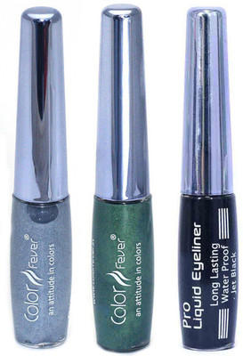 Color Fever Long Lasting Water Proof Eye Liner 18 ml(Silver 01, Green 01, Black 01)
Color Fever Long Lasting Water Proof Eye Liner 18 ml(Silver 01, Green 01, Black 01)