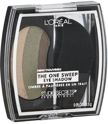 L'Oreal Paris Studio Secrets Professional The Onesweep Shadow, Playful Green/Hazel s, , Ea 2.7 ml(Shadow)
L'Oreal Paris Studio Secrets Professional The Onesweep Shadow, Playful Green/Hazel s, , Ea 2.7 ml(Shadow)
