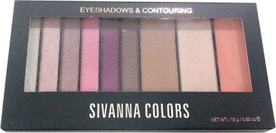 Sivanna Eyeshadows And Contouring 18 g(purple pink 04)
