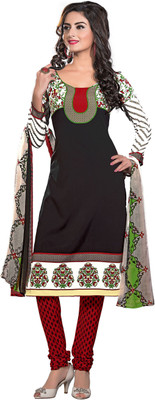 Khushali Crepe Self Design, Printed Salwar Suit Dupatta Material(Un-stitched), Black;multicolor;red
Khushali Crepe Self Design, Printed Salwar Suit Dupatta Material(Un-stitched), Black;multicolor;red