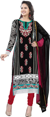 Khushali Georgette Self Design Salwar Suit Dupatta Material(Un-stitched), Black;multicolor
Khushali Georgette Self Design Salwar Suit Dupatta Material(Un-stitched), Black;multicolor