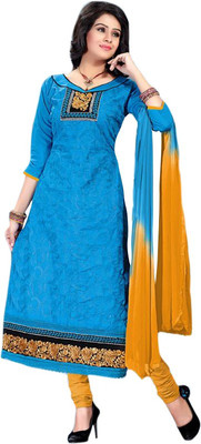 Trendz Apparels Cotton Embroidered Salwar Suit Dupatta Material(Un-stitched), Blue
Trendz Apparels Cotton Embroidered Salwar Suit Dupatta Material(Un-stitched), Blue