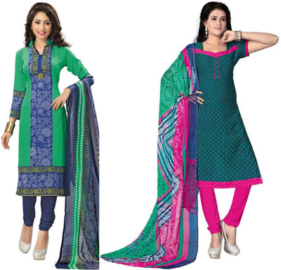 Sonal Dress Crepe Printed Salwar Suit Dupatta Material(Un-stitched), Multicolor
Sonal Dress Crepe Printed Salwar Suit Dupatta Material(Un-stitched), Multicolor