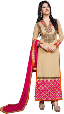 Khushali Georgette Embroidered Salwar Suit Dupatta Material(Un-stitched), Beige;pink
Khushali Georgette Embroidered Salwar Suit Dupatta Material(Un-stitched), Beige;pink