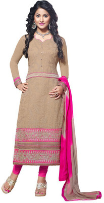 Khushali Georgette Self Design, Embroidered Salwar Suit Dupatta Material(Un-stitched), Brown
Khushali Georgette Self Design, Embroidered Salwar Suit Dupatta Material(Un-stitched), Brown