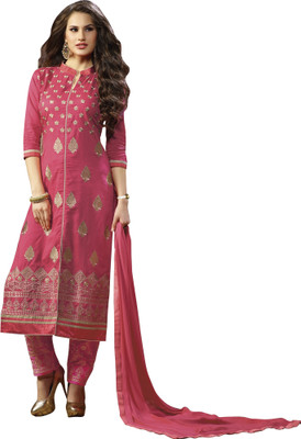 Khushali Cotton Self Design, Embroidered Salwar Suit Dupatta Material(Un-stitched), Pink
Khushali Cotton Self Design, Embroidered Salwar Suit Dupatta Material(Un-stitched), Pink