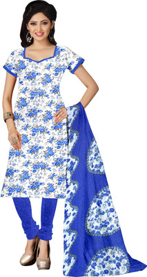 Jiya Crepe Self Design, Printed Salwar Suit Dupatta Material(Un-stitched), Blue;white
Jiya Crepe Self Design, Printed Salwar Suit Dupatta Material(Un-stitched), Blue;white