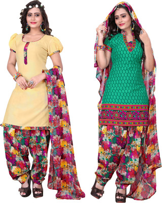Khushali Crepe Self Design, Printed Salwar Suit Dupatta Material(Un-stitched), Beige;green;multicolor
Khushali Crepe Self Design, Printed Salwar Suit Dupatta Material(Un-stitched), Beige;green;multicolor