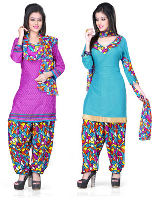 Khushali Crepe Self Design, Printed Salwar Suit Dupatta Material(Un-stitched), Light blue;multicolor;pink
Khushali Crepe Self Design, Printed Salwar Suit Dupatta Material(Un-stitched), Light blue;multicolor;pink