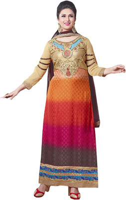 Khushali Georgette Self Design, Embroidered Salwar Suit Dupatta Material(Un-stitched), Brown;multicolor;orange
Khushali Georgette Self Design, Embroidered Salwar Suit Dupatta Material(Un-stitched), Brown;multicolor;orange