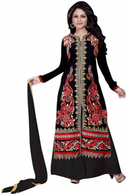 Trendz Apparels Georgette Embroidered Salwar Suit Dupatta Material(Un-stitched), Black
Trendz Apparels Georgette Embroidered Salwar Suit Dupatta Material(Un-stitched), Black