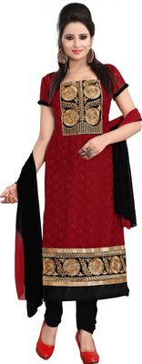 Trendz Apparels Georgette Embroidered Salwar Suit Dupatta Material(Un-stitched), Maroon
Trendz Apparels Georgette Embroidered Salwar Suit Dupatta Material(Un-stitched), Maroon