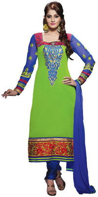 Khushali Georgette Embroidered Salwar Suit Dupatta Material(Un-stitched), Blue;green
Khushali Georgette Embroidered Salwar Suit Dupatta Material(Un-stitched), Blue;green