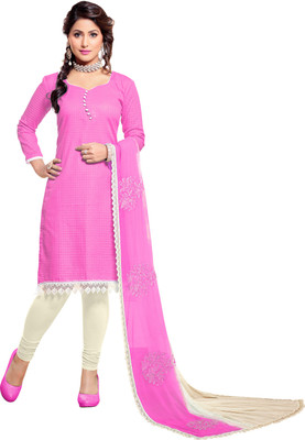 Khushali Cotton Self Design, Embroidered Salwar Suit Dupatta Material(Un-stitched), Beige;pink
Khushali Cotton Self Design, Embroidered Salwar Suit Dupatta Material(Un-stitched), Beige;pink