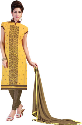 Jiya Georgette Self Design, Embroidered Salwar Suit Dupatta Material(Un-stitched), Brown;yellow
Jiya Georgette Self Design, Embroidered Salwar Suit Dupatta Material(Un-stitched), Brown;yellow