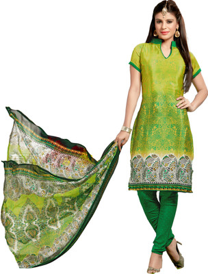 Jiya Silk Self Design, Printed Salwar Suit Dupatta Material(Un-stitched), Light green;multicolor
Jiya Silk Self Design, Printed Salwar Suit Dupatta Material(Un-stitched), Light green;multicolor