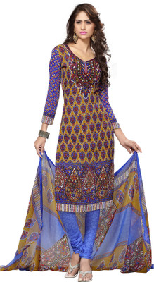 Trendz Apparels Crepe Printed Salwar Suit Dupatta Material(Un-stitched), Multicolor
Trendz Apparels Crepe Printed Salwar Suit Dupatta Material(Un-stitched), Multicolor