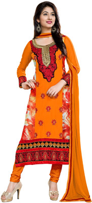 Jiya Georgette Self Design, Embroidered Salwar Suit Dupatta Material(Un-stitched), Orange
Jiya Georgette Self Design, Embroidered Salwar Suit Dupatta Material(Un-stitched), Orange