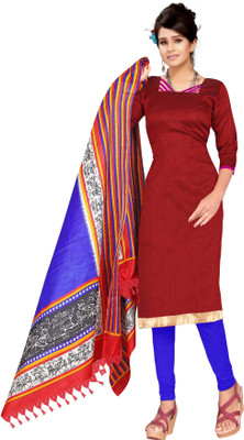Khushali Silk Self Design Salwar Suit Dupatta Material(Un-stitched), Blue;maroon
Khushali Silk Self Design Salwar Suit Dupatta Material(Un-stitched), Blue;maroon