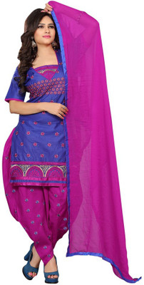 Trendz Apparels Cotton Embroidered Salwar Suit Dupatta Material(Un-stitched), Blue
Trendz Apparels Cotton Embroidered Salwar Suit Dupatta Material(Un-stitched), Blue